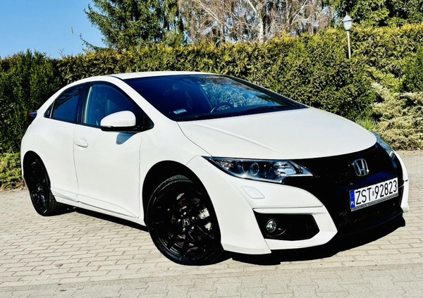 Honda Civic cena 59900 przebieg: 108456, rok produkcji 2015 z Kostrzyn małe 781